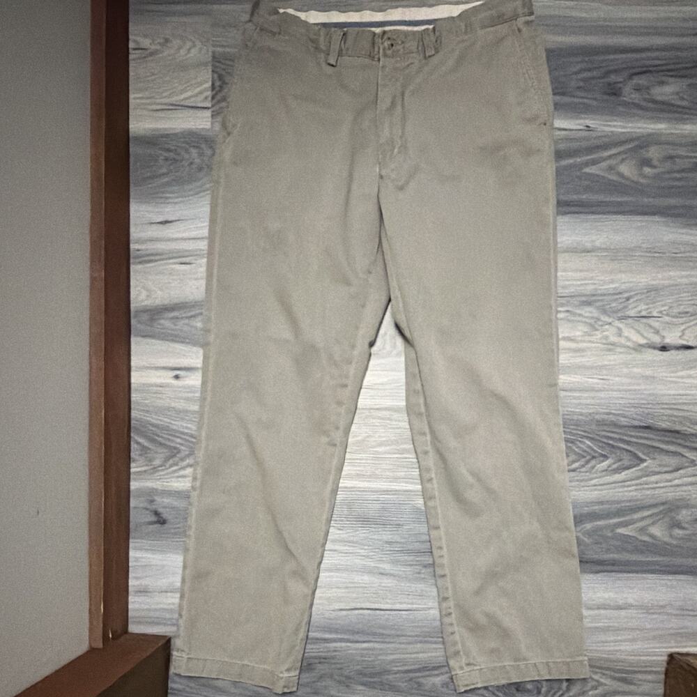 Polo Ralph Lauren Classic Fit Chino Pants Men’s 34x32 Gray 100% Cotton